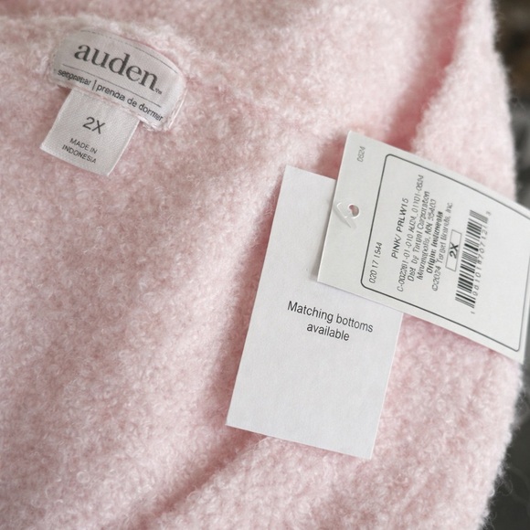 Auden Soft Pink Button-Up Cardigan - Picture 4 of 4